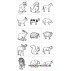 Умные кубики В мире животных Тестплей Т-0299
